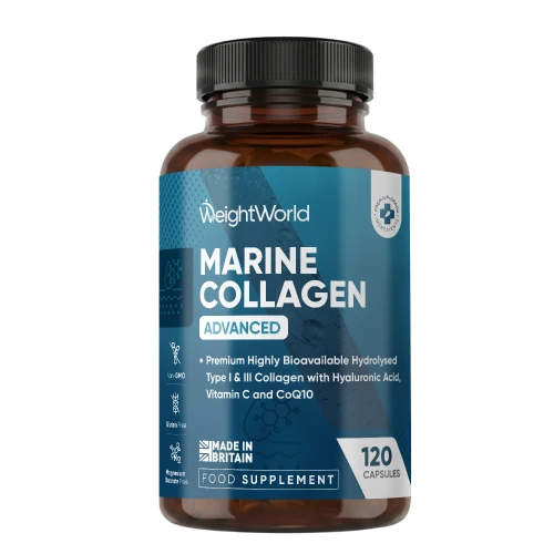 Marine Collagen Advanced | 1455mg 120 Capsules | WeightWorld IE