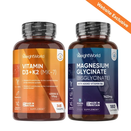 Reset & Revive Duo | Vitamin D3 & Magnesium Bundle | WeightWorld IE