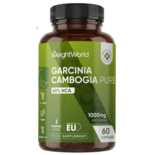 Garcinia Cambogia Pure | 1000mg 60 Capsules | WeightWorld IE